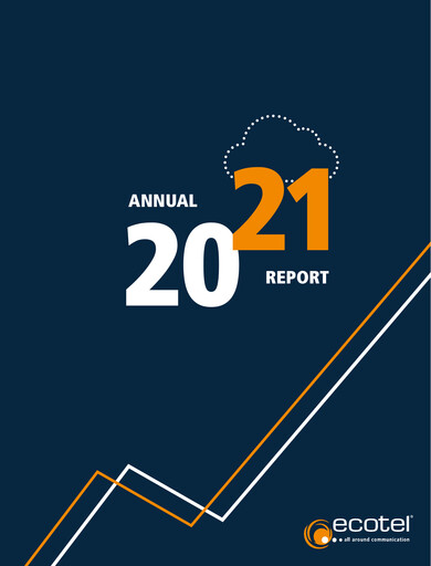 Miniature ecotel communication Rapport annuel 2021