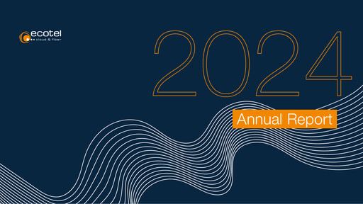 Thumbnail ecotel communication Annual Report 2024