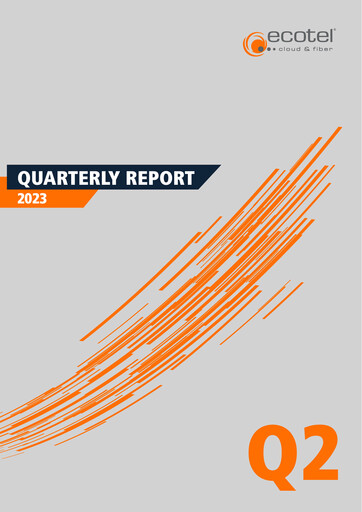 Thumbnail ecotel communication Half-year Report 2023-h1
