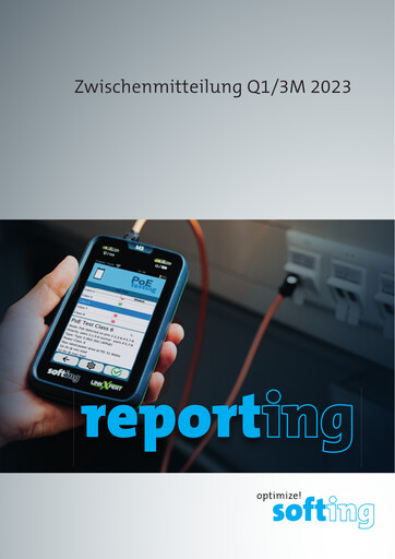 Thumbnail Softing AG Quarterly Report 2023-q1