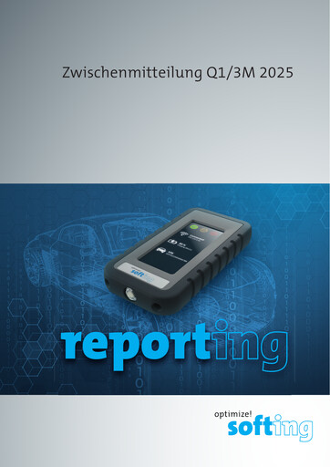 Thumbnail Softing AG Quarterly Report 2025-q1