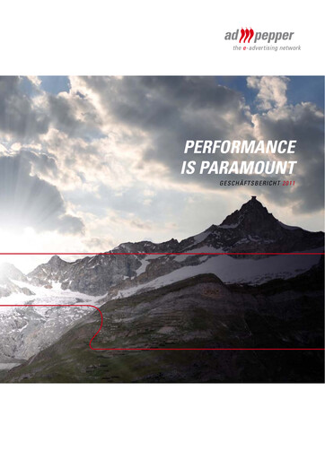 Thumbnail ad pepper media International Annual Report 2011