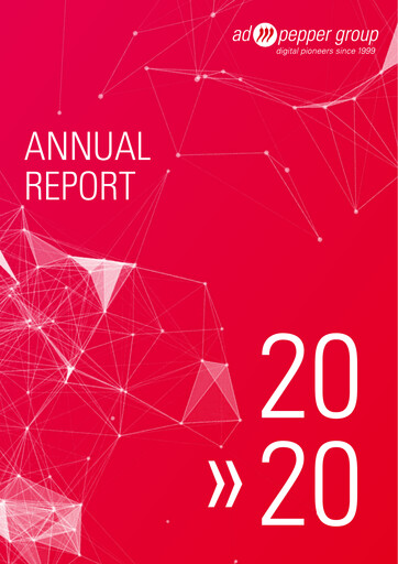 Thumbnail ad pepper media International Annual Report 2020