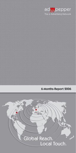Thumbnail ad pepper media International Financial Statement 2006-h1