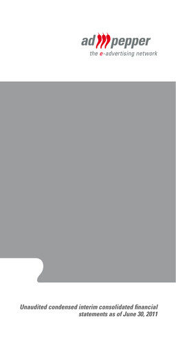 Thumbnail ad pepper media International Financial Statement 2011-h1