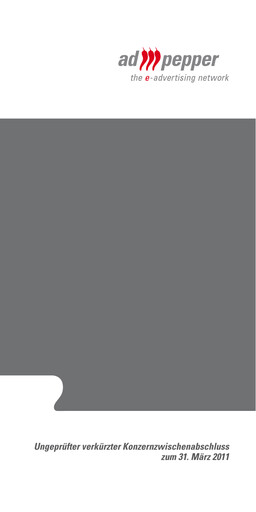 Thumbnail ad pepper media International Quarterly Report 2011-q1