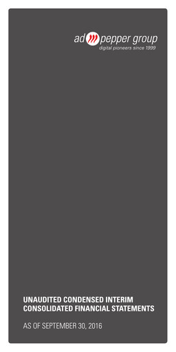 Thumbnail ad pepper media International Quarterly Report 2016-q3