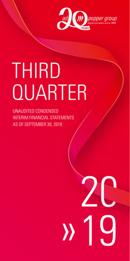 Thumbnail ad pepper media International Quarterly Report 2019-q3
