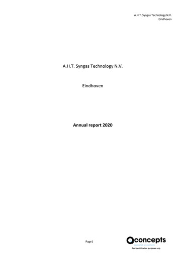 Thumbnail AHT Syngas Technology Financial Statement 2020