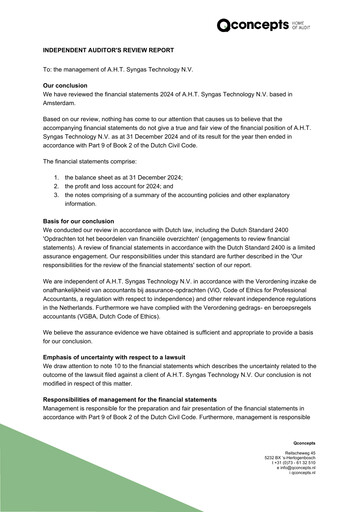 Thumbnail AHT Syngas Technology Financial Statement 2024
