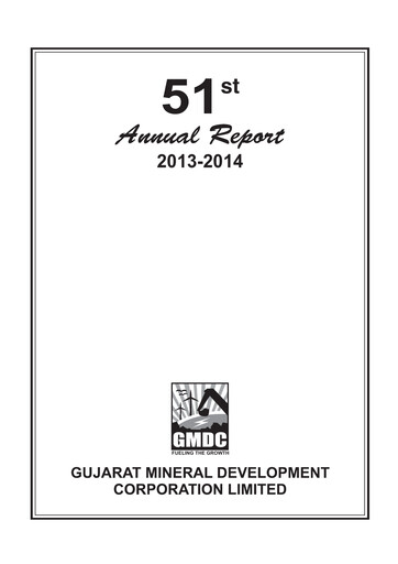 Thumbnail Gujarat Mineral Development Annual Report 2013-2014