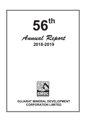 Thumbnail Gujarat Mineral Development Annual Report 2018-2019
