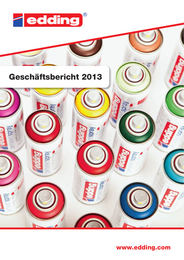 Thumbnail edding AG Annual Report 2013