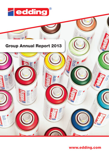Thumbnail edding AG Annual Report 2013