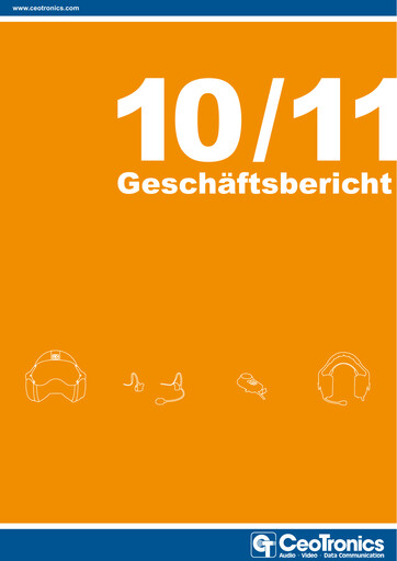 Thumbnail CeoTronics Annual Report 2010-2011