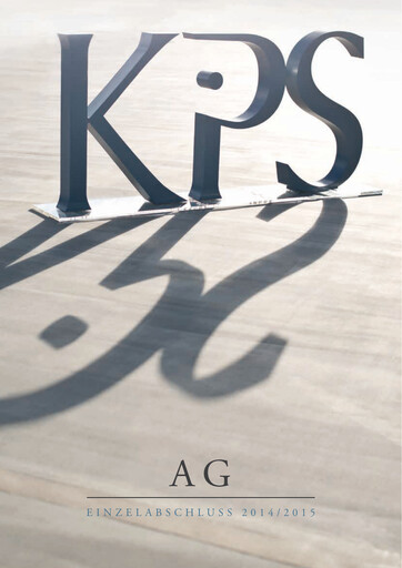 Thumbnail KPS AG Financial Statement 2014-2015