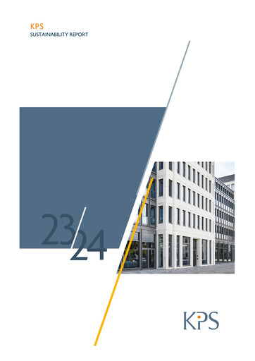 Thumbnail KPS AG Sustainability Report 2023-2024