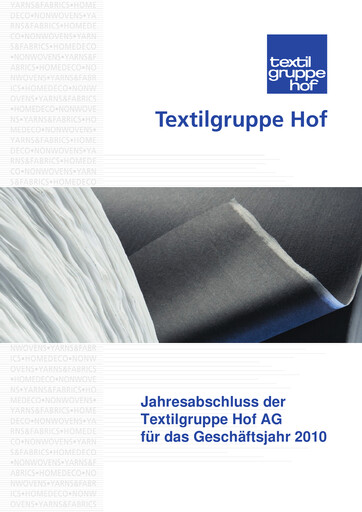 Thumbnail Hoftex Group AG Financial Statement 2010