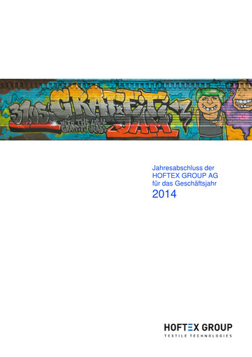 Miniature Hoftex Group AG Bilan financier 2014