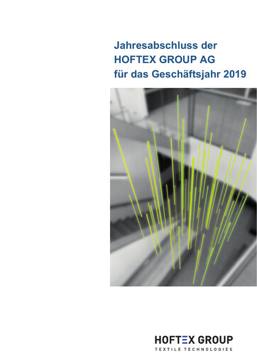 Thumbnail Hoftex Group AG Financial Statement 2019