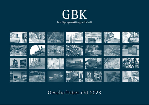 Thumbnail GBK Beteiligungen AG Annual Report 2023