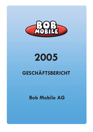 Vorschaubild Cliq Digital AG Jahresbericht 2005