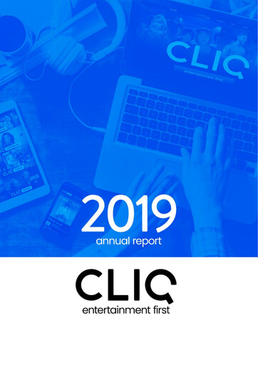 Vorschaubild Cliq Digital AG Jahresbericht 2019