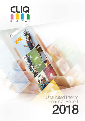 Thumbnail Cliq Digital AG Half-year Report 2018-h1