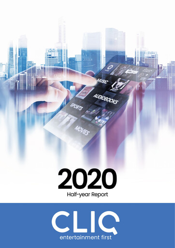 Thumbnail Cliq Digital AG Half-year Report 2020-h1