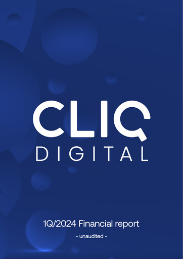 Thumbnail Cliq Digital AG Quarterly Report 2024-q1