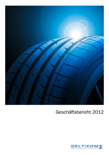Vorschaubild Delticom AG Jahresbericht 2012