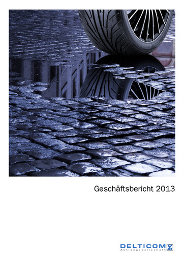 Vorschaubild Delticom AG Jahresbericht 2013