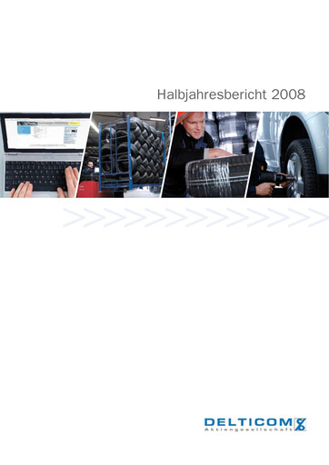 Vorschaubild Delticom AG Halbjahresbericht 2008-h1
