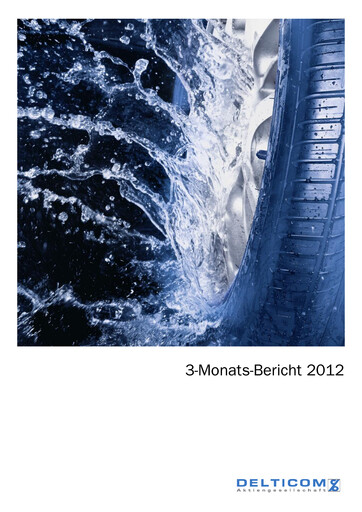 Vorschaubild Delticom AG Quartalsbericht 2012-q1