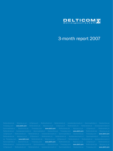 Thumbnail Delticom AG Quarterly Report 2007-q1