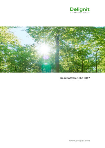 Thumbnail Delignit AG Annual Report 2017