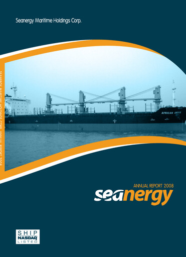 Thumbnail Seanergy Maritime Annual Report 2008