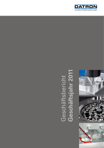 Vorschaubild DATRON AG Jahresbericht 2011
