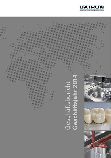 Vorschaubild DATRON AG Jahresbericht 2014
