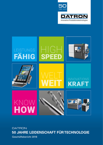 Thumbnail DATRON AG Annual Report 2018