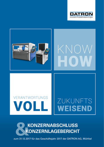 Thumbnail DATRON AG Financial Statement 2017