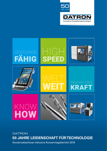 Thumbnail DATRON AG Financial Statement 2018