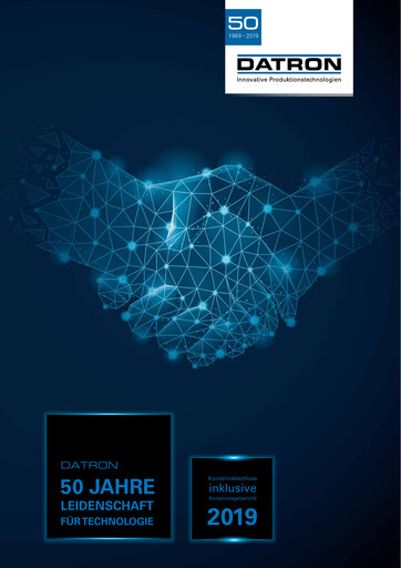 Thumbnail DATRON AG Financial Statement 2019