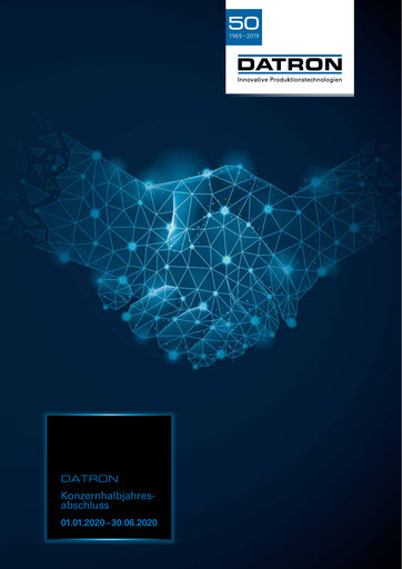 Thumbnail DATRON AG Half-year Report 2020-h1