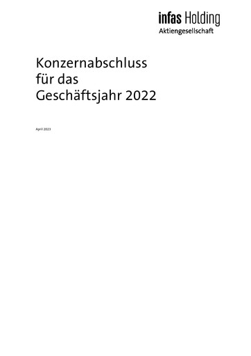 Thumbnail Infas Holding AG Financial Statement 2022