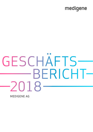 Vorschaubild Medigene AG Jahresbericht 2018