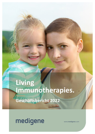Vorschaubild Medigene AG Jahresbericht 2022