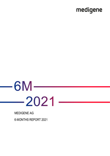 Vorschaubild Medigene AG Halbjahresbericht 2021-h1