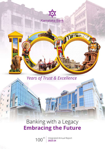 Thumbnail Karnataka Bank
 Annual Report 2023-2024