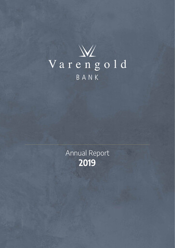 Thumbnail Varengold Bank AG Annual Report 2019